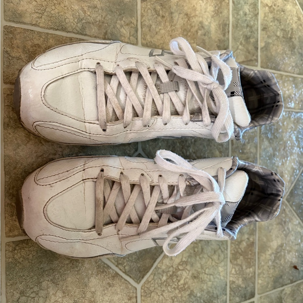 New Balance White Athletic Shoes